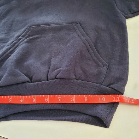 2 Hanes Youth Pullover Hoodie  Navy size XS - Picture 12 of 15
